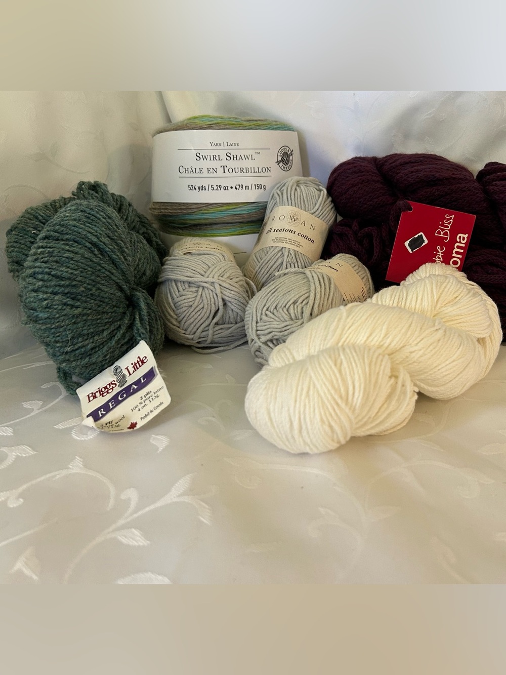 Debbie Bliss , Rowan, Briggs Mixed Yarn Bundle wool, alpaca , cotton blends